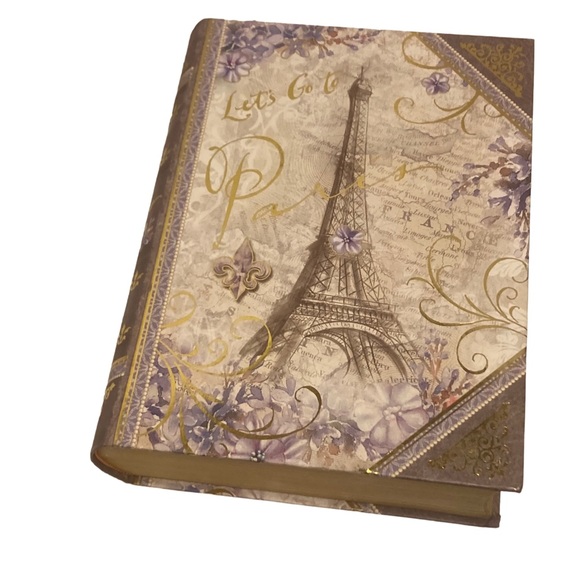 Pooch & Sweetheart Paris Themed Hidden Storage Book! - Picture 10 of 10